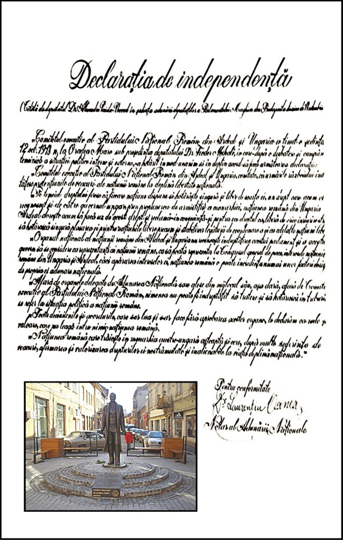 Declaratia de Independenta Oradea 1918