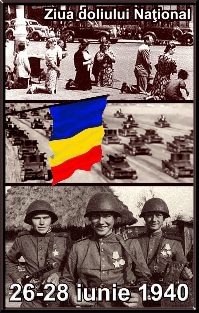 28 iunie 1940 - Zi de doliu a Neamului Românesc