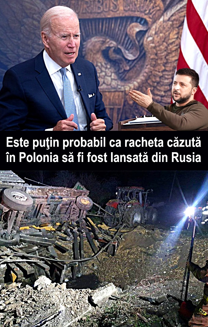 Biden-Zelenski-Racheta Polonia 2022