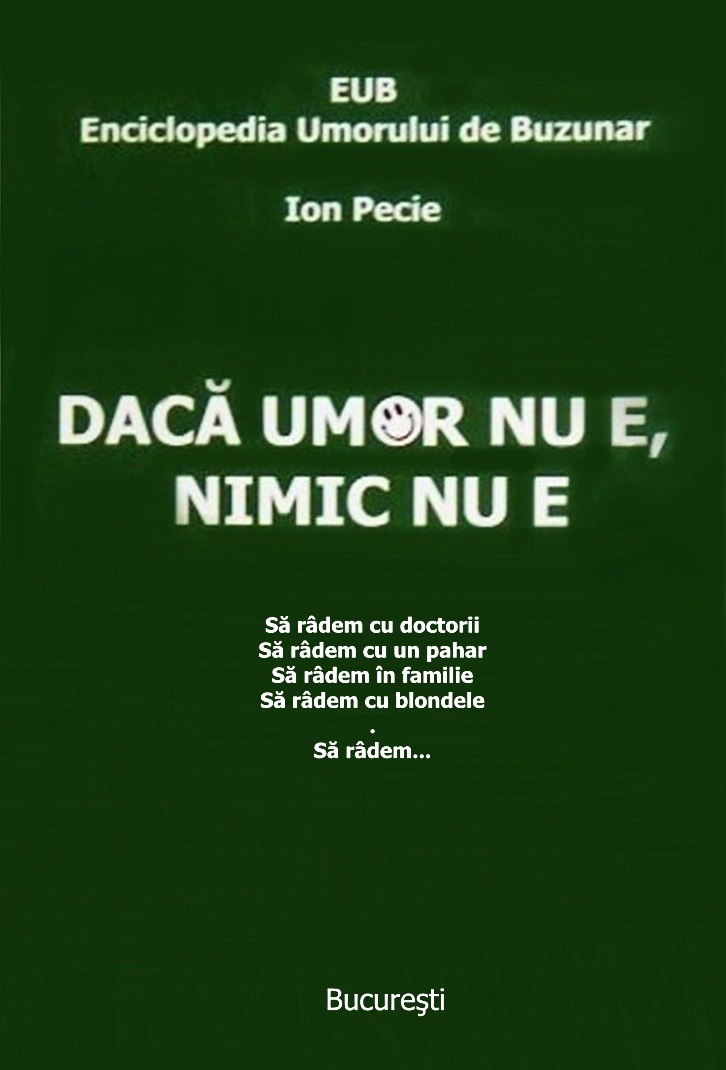 Ion Pecie-Enciclopedia umorului de buzunar