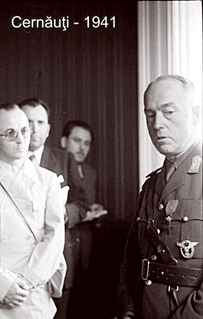 24 iulie 1941- Generalul Ion Antonescu la Cernăuţi