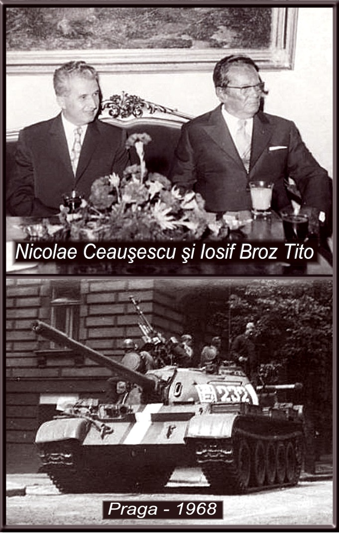 Nicolae Ceauşescu şi Iosif Broz Tito