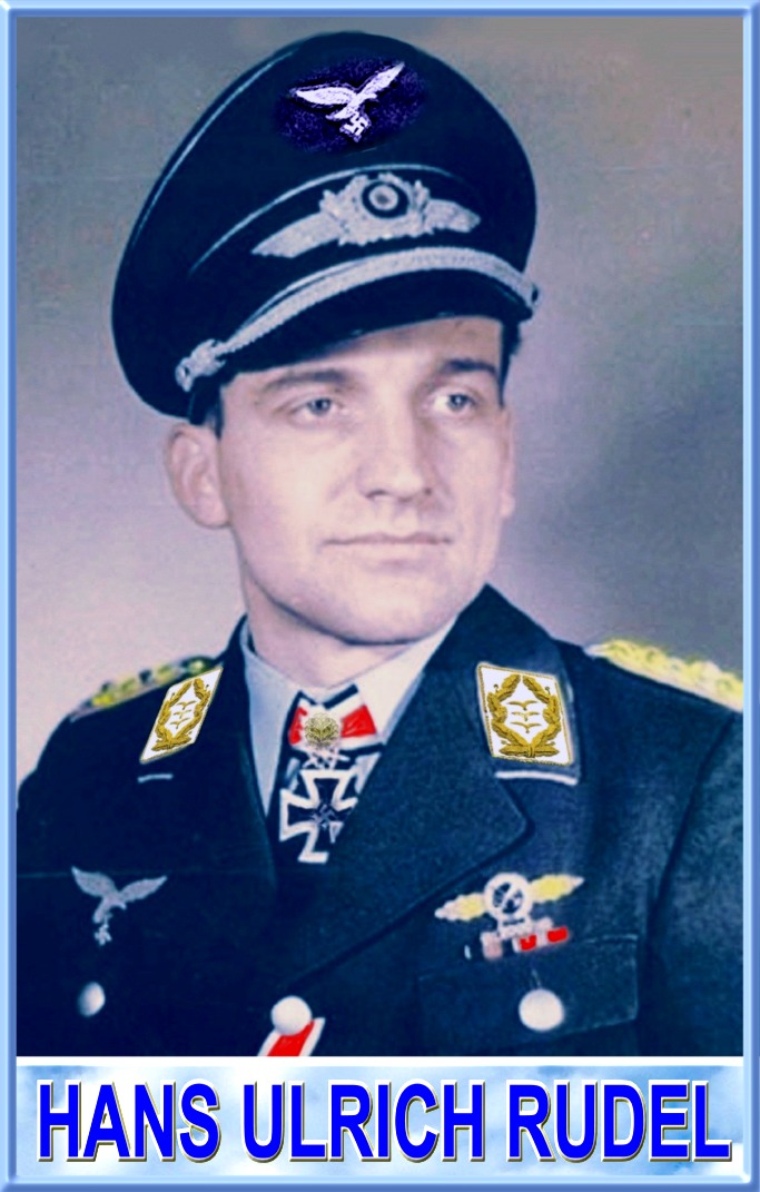 Colonel aviator Hans Ulrich Rudel, art-emis