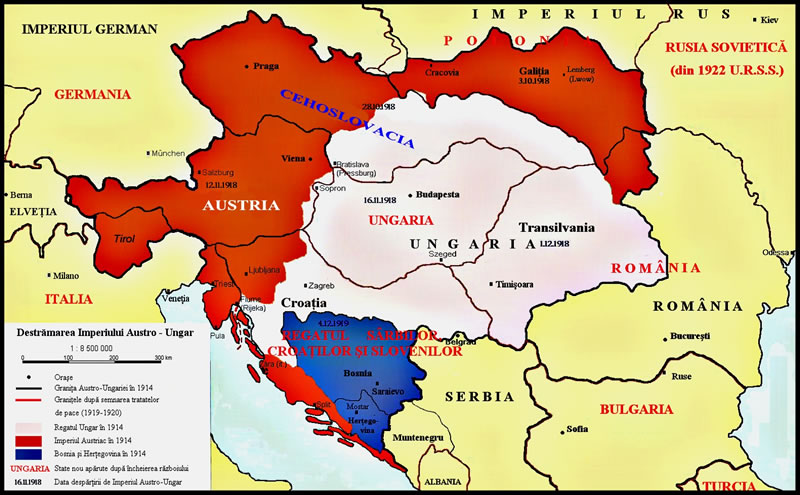 dezintegrarea Austro-Ungariei
