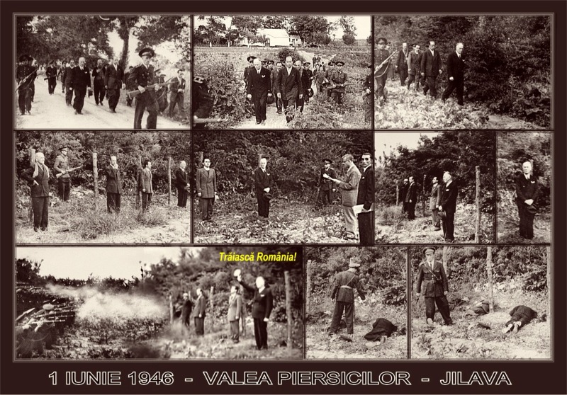Jilava,1-iunie-1946 - asasinarea lotului Antonescu, Valea Piersicilor