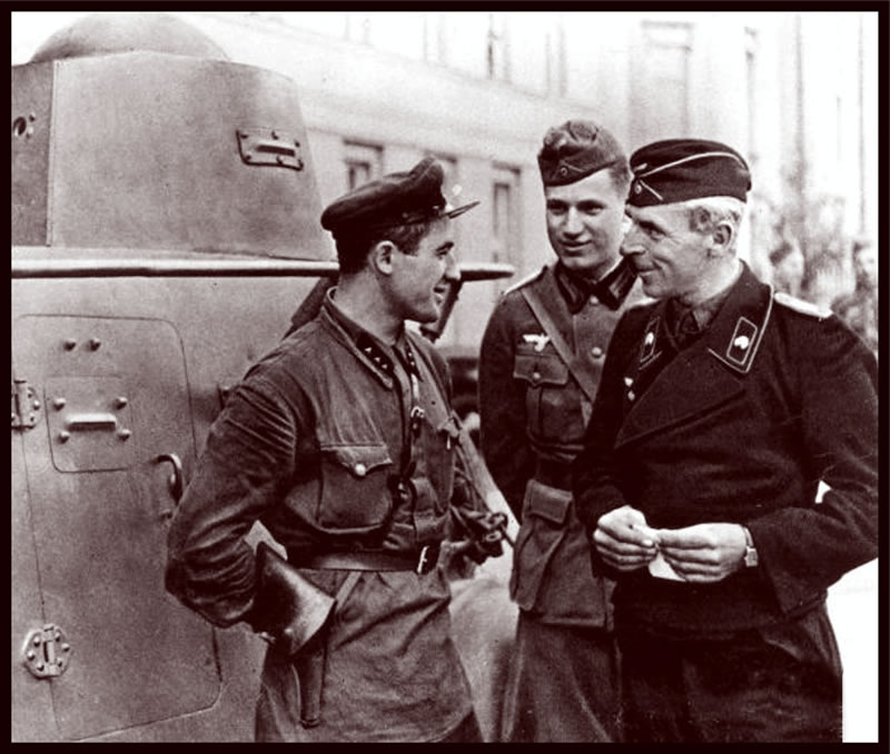 militari sovietici - germani