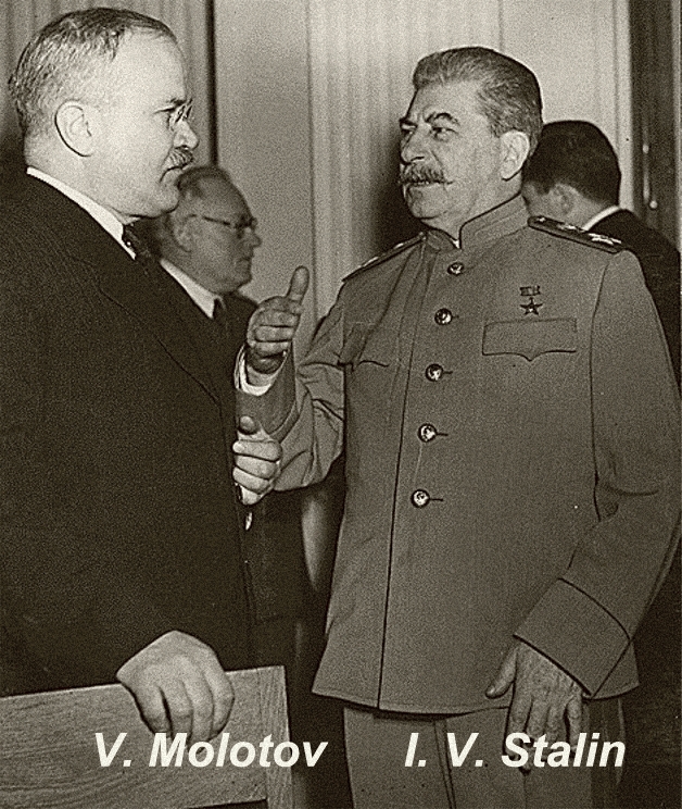 Viaceslav Molotov-I.V.Stalin