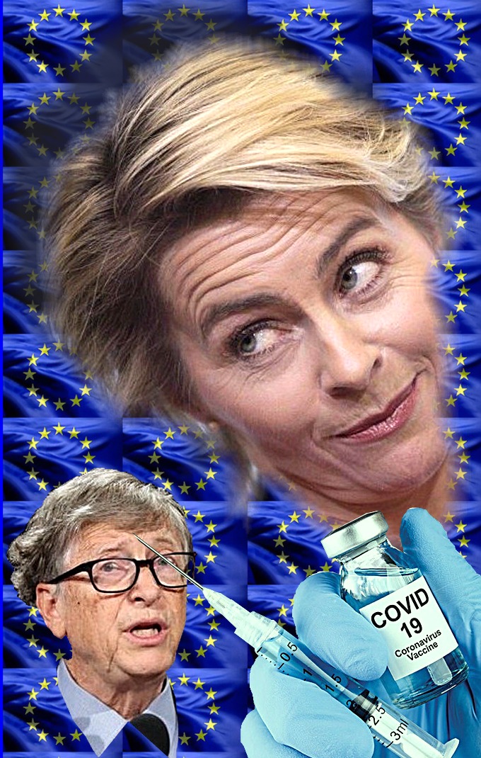 Bill Gates-Ursula-Covid-2022